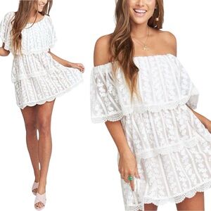 SHOW ME YOUR MUMU Lana Dainty Darling Crochet Convertible Dress